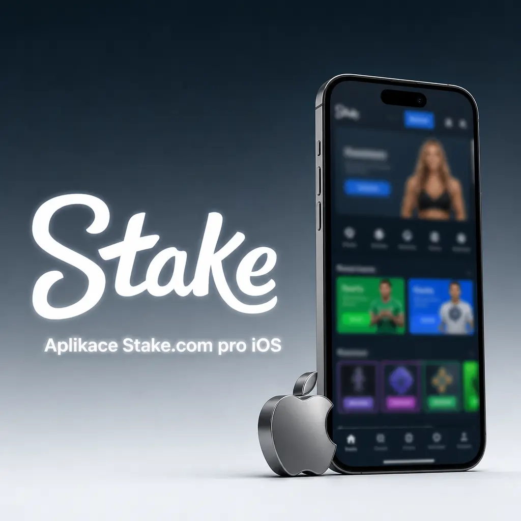 Aplikace Stake.com pro iOS na iPhone a iPad se sázkami, casino hrami a live kasinem