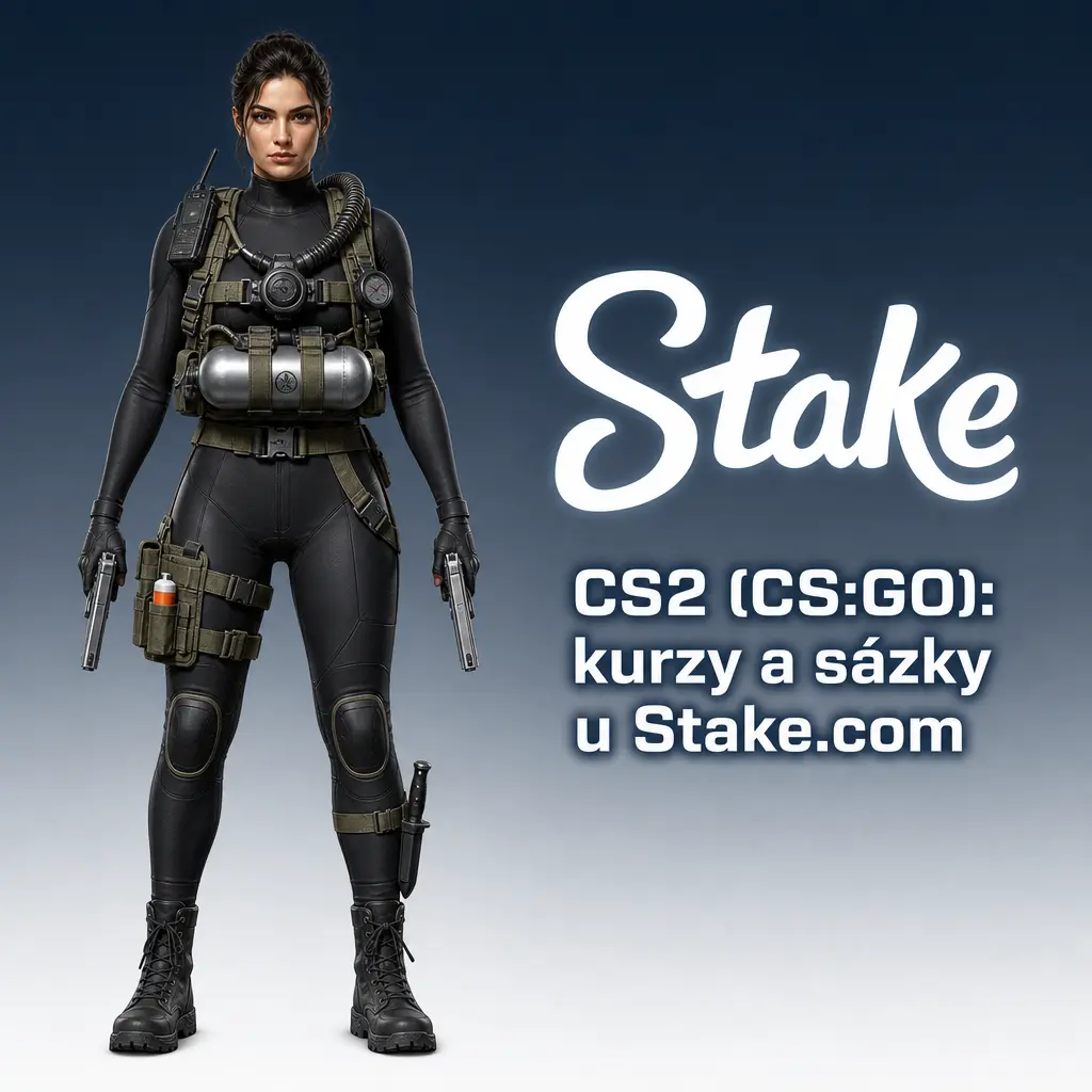 CS2 (CS:GO) sázky a kurzy na Stake.com – živé kurzy na mapy, kola i turnaje jako IEM Katowice či PGL Major