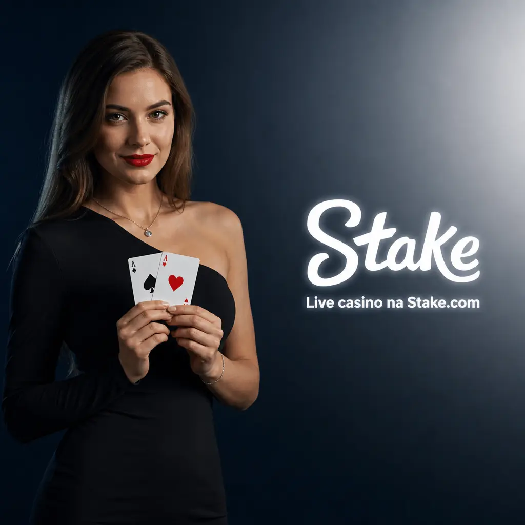 Live casino na Stake.com s živými hrami od Evolution a Pragmatic Play Live, ruletou, blackjackem a herními show