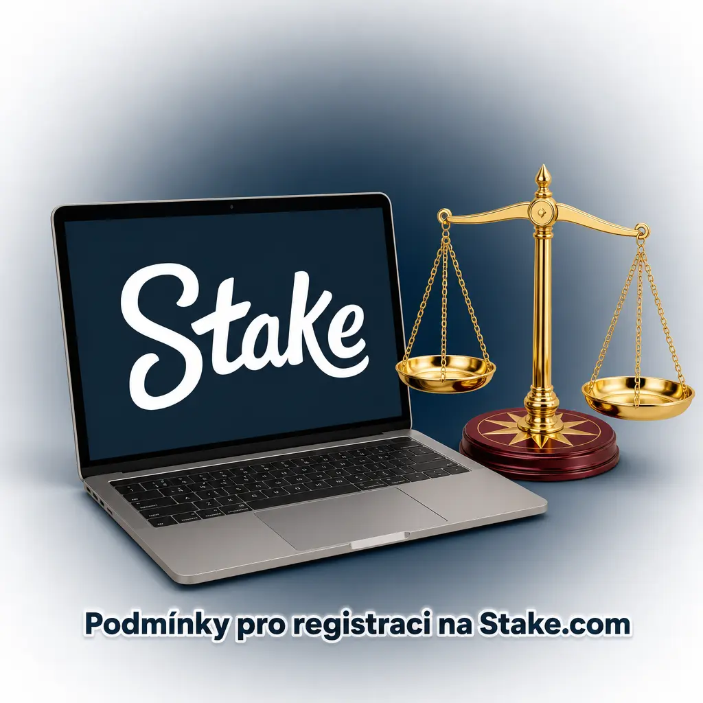 Podmínky registrace na Stake.com: věk 18+, platný e-mail, jeden účet na osobu a podporovaná země.