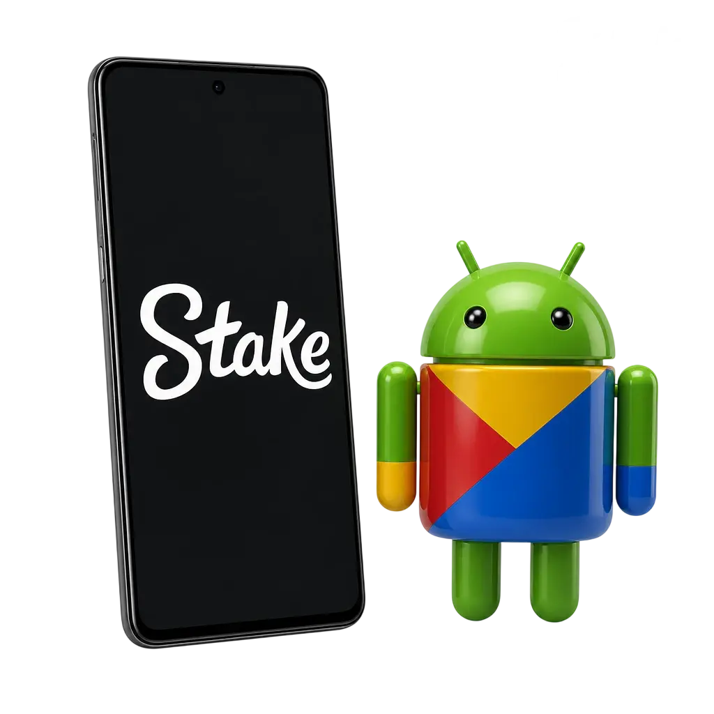 Aplikace Stake.com pro Android s přístupem k 10 000+ hrám a uvítacím bonusem 200 % až do 2 000 USD