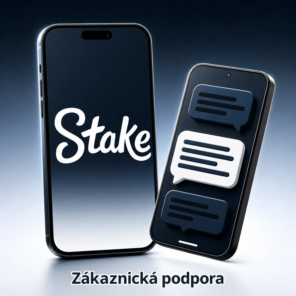 Zákaznická podpora Stake.com – nepřetržitý živý chat v aplikaci, e-mail a sekce Help Center
