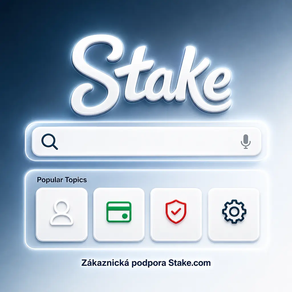 Nepřetržitá zákaznická podpora Stake.com s živým chatem, e-mailem, centrem nápovědy a komunitou hráčů